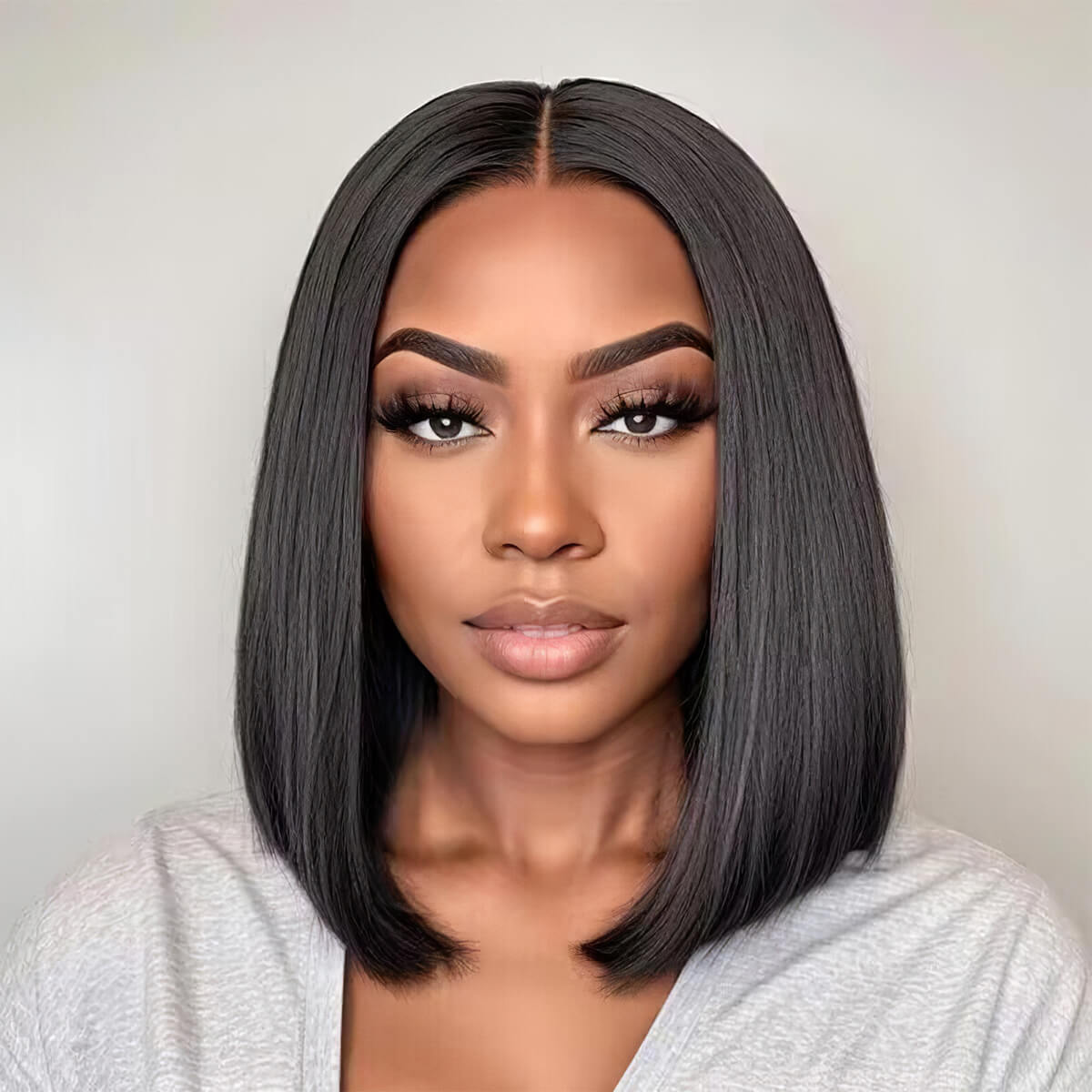 Shanna Bob HD Wig Wear & Go — 6×6 Pre-cut Wig — Virgin Luxury Hair