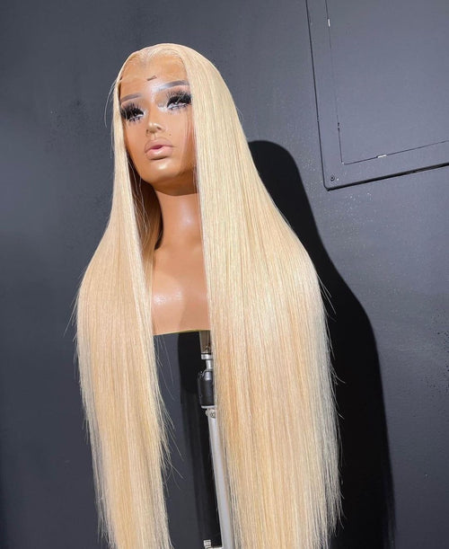 The Icy Effect — Blond Raw Straight Hair