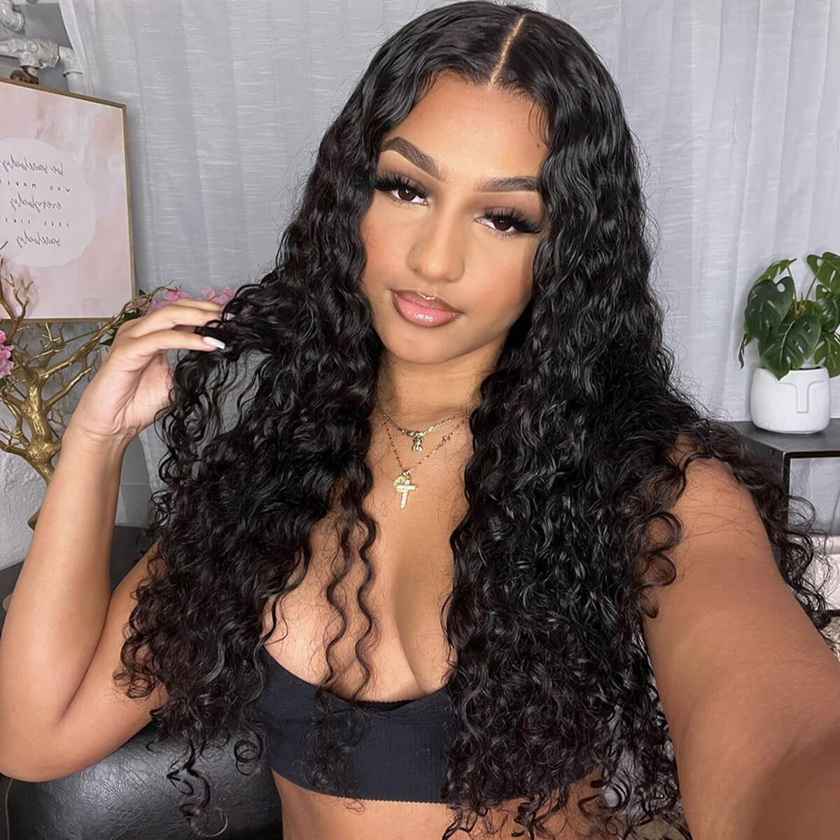 Kayla HD Glueless Wig Wear & Go — 6x6 Pre-cut Wig — Virgin Luxury Hair